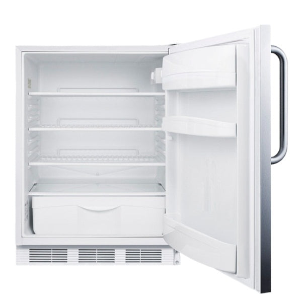 Accucold 24" Wide Built-In All-Refrigerator, ADA Compliant | Model FF6LW7CSSADA