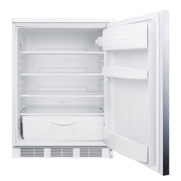 Accucold 24" Wide All-Refrigerator | Model FF6LW7SSHH - Microscope Marketplace