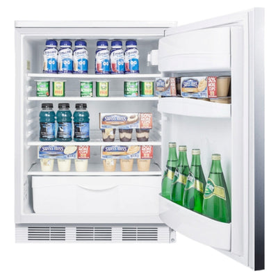 Accucold 24" Wide All-Refrigerator | Model FF6LW7SSHH - Microscope Marketplace