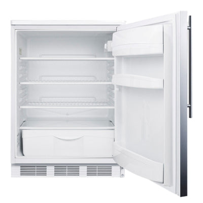 Accucold 24" Wide All-Refrigerator | Model FF6LW7SSHV - Microscope Marketplace