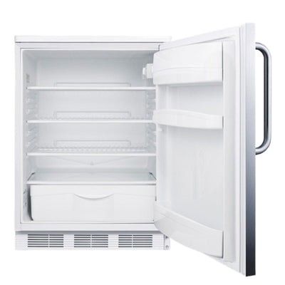 Accucold 24" Wide All-Refrigerator | Model FF6LW7SSTB - Microscope Marketplace
