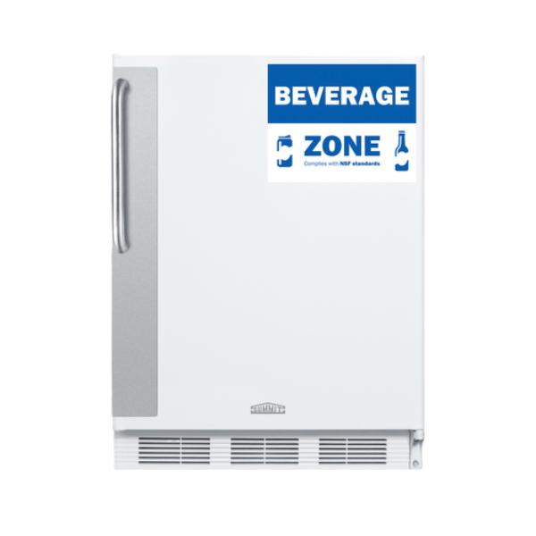 Accucold 24" Wide All-Refrigerator, ADA Height | Model FF6W7BZADA - Microscope Marketplace