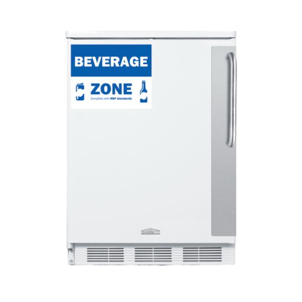 Accucold 24" Wide All-Refrigerator | Model FF6W7BZLHD - Microscope Marketplace