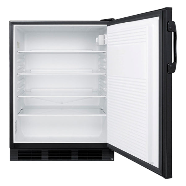 Accucold 24" Wide All-Refrigerator | Model FF7BK - Microscope Marketplace