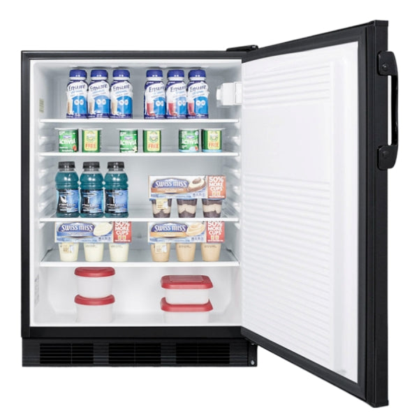 Accucold 24" Wide All-Refrigerator | Model FF7BK - Microscope Marketplace