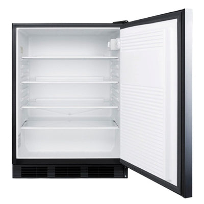 Accucold 24" Wide All-Refrigerator, ADA Compliant | Model FF7BKSSHHADA - Microscope Marketplace