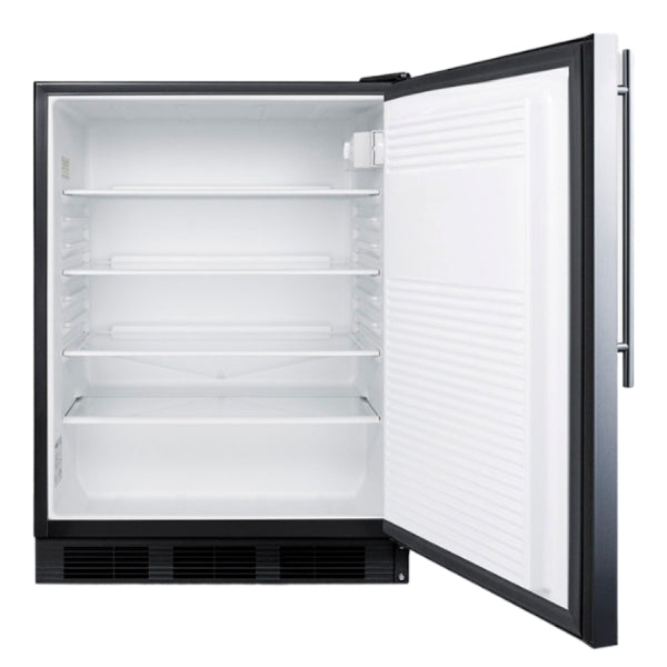 Accucold 24" Wide All-Refrigerator | Model FF7BKSSHV
