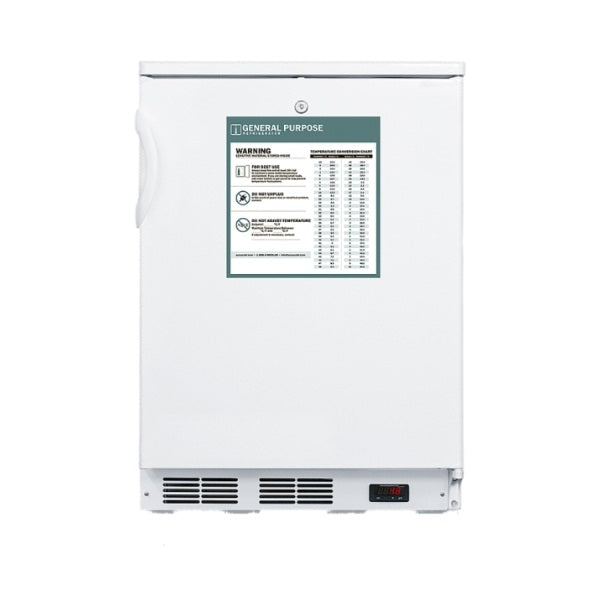Accucold 24" Wide All-Refrigerator | Model FF7LWGP - Microscope Marketplace