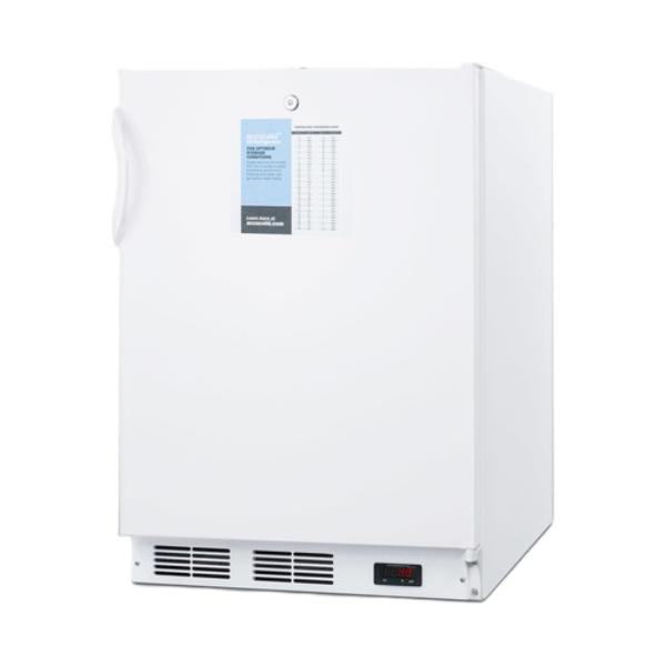 Accucold 24" Wide All-Refrigerator, ADA Compliant | Model FF7LWPROADA - Microscope Marketplace