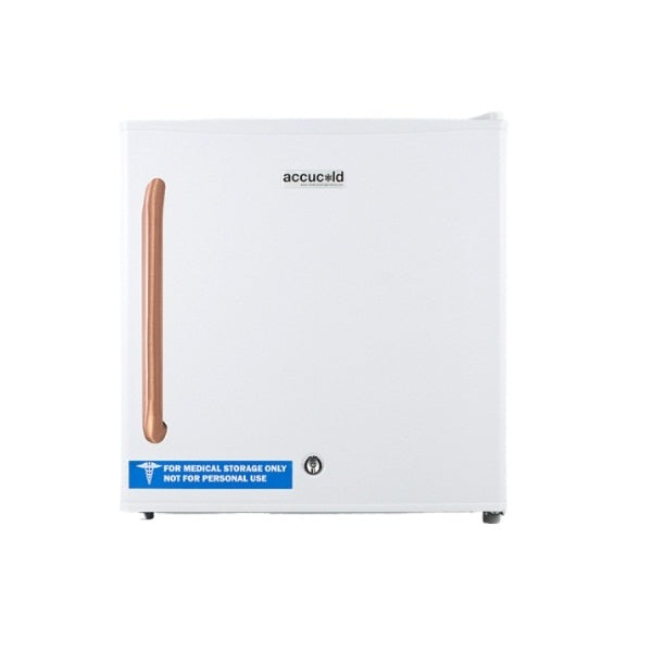 Accucold Compact All-Freezer with Antimicrobial Pure Copper Handle | Model FS24LTBC - Microscope Marketplace