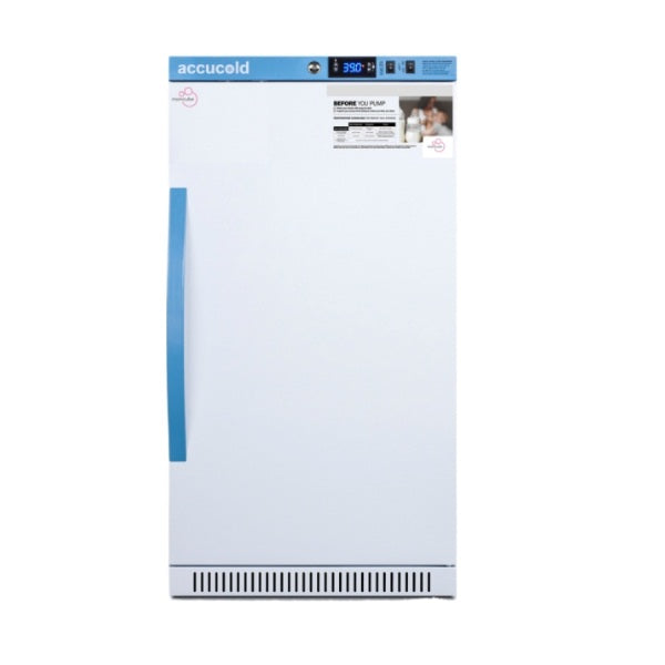 Accucold 2.83 Cu.Ft. Momcube Breast Milk Refrigerator, ADA Height | Model MLRS32BIADAMC - Microscope Marketplace