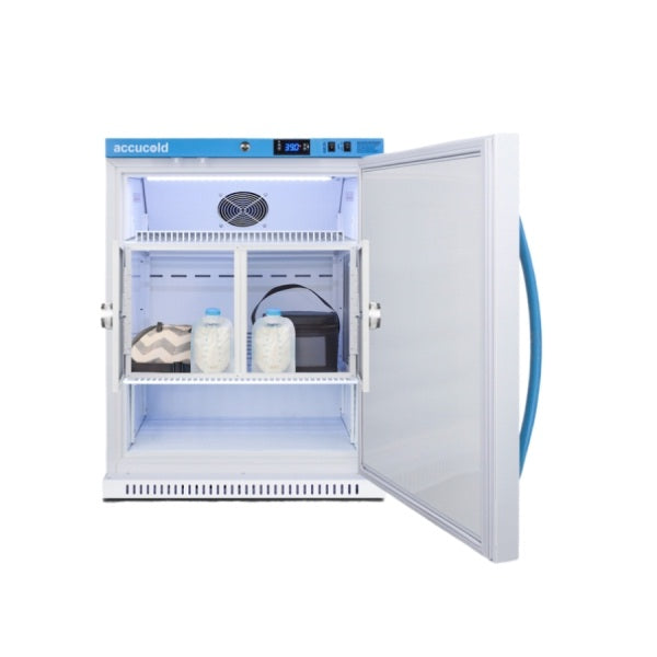 Accucold 6 Cu.Ft. Momcube Breast Milk Refrigerator, ADA Height | Model MLRS62BIADAMCLK