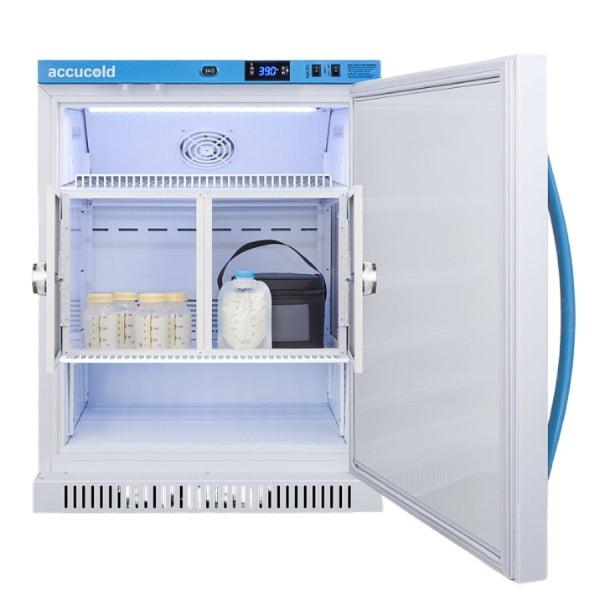 Accucold 6 Cu.Ft. Momcube Breast Milk Refrigerator, ADA Height | Model MLRS6MCLK