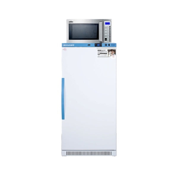 Accucold 8 cu.ft. Momcube Breast Milk Refrigerator/Microwave | Model MLRS8MC-SCM1000SS - Microscope Marketplace