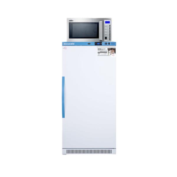 Accucold 8 cu.ft. MOMCUBE Breast Milk Refrigerator/Microwave Combination | Model MLRS8MCLK-SCM1000SS