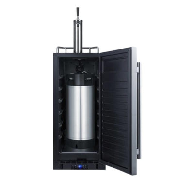 Accucold 15" Wide Built-In Cold Brew Coffee Kegerator | Model SBC15CF - Microscope Marketplace