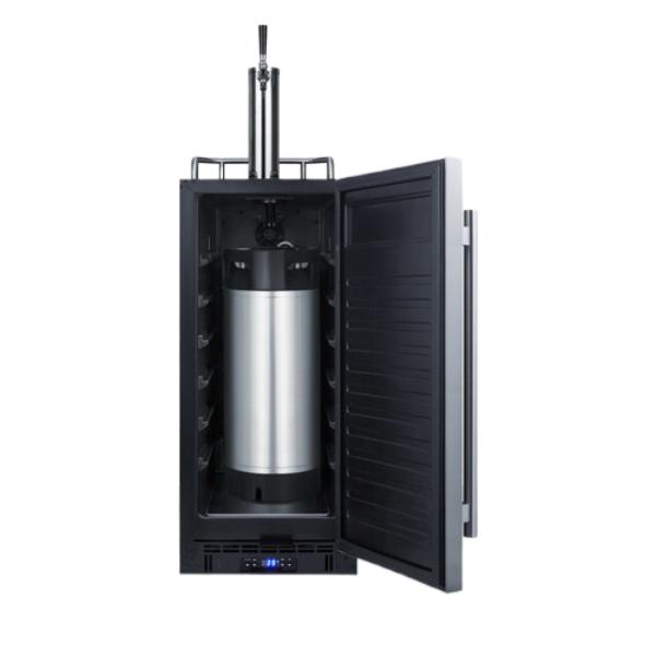 Accucold 15" Wide Built-In Cold Brew Coffee Kegerator | Model SBC15CF - Microscope Marketplace