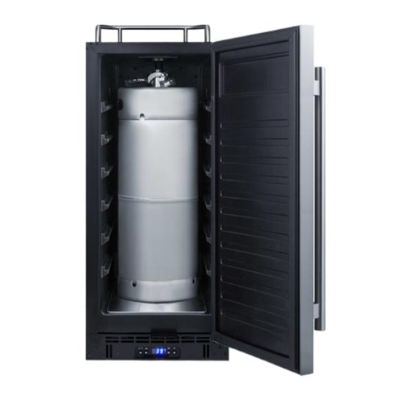 Accucold 15" Wide Built-In Kegerator | Model SBC15NK - Microscope Marketplace