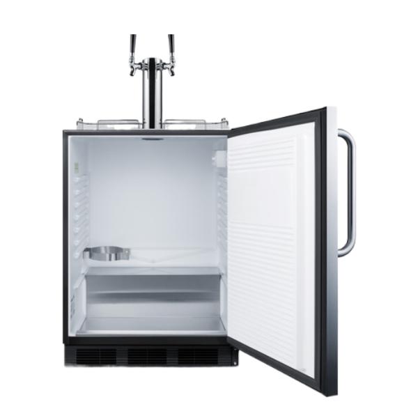Accucold 24" Wide Outdoor Wine Kegerator, ADA Compliant | Model SBC54OSBIADAWKDTWIN - Microscope Marketplace