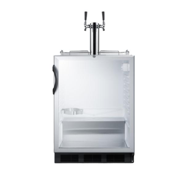 Accucold 24" Wide Built-In Beer Dispenser, ADA Compliant| Model SBC56GBIADA - Microscope Marketplace