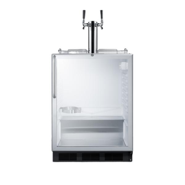 Accucold 24" Wide Built-In Beer Dispenser, ADA Compliant| Model SBC56GBICSSADA - Microscope Marketplace