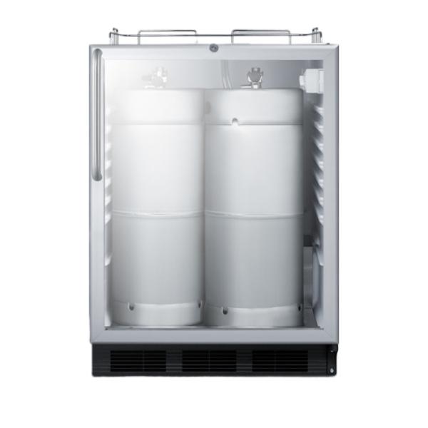 Accucold 24" Wide Built-In Beer Dispenser, ADA Compliant | Model SBC56GBINKCSSADA - Microscope Marketplace
