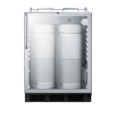 Accucold 24" Wide Built-In Beer Dispenser, ADA Compliant | Model SBC56GBINKCSSADA - Microscope Marketplace