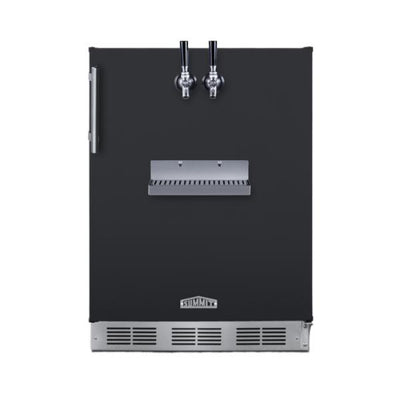 Accucold 24" Wide Front Tap Built-In Beer Kegerator, ADA-Compliant | Model SBC58BFRTPADA - Microscope Marketplace
