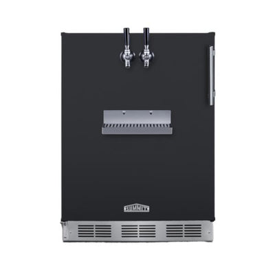 Accucold 24" Wide Front Tap Built-In Beer Kegerator, ADA-Compliant | Model SBC58BFRTPADALHD - Microscope Marketplace