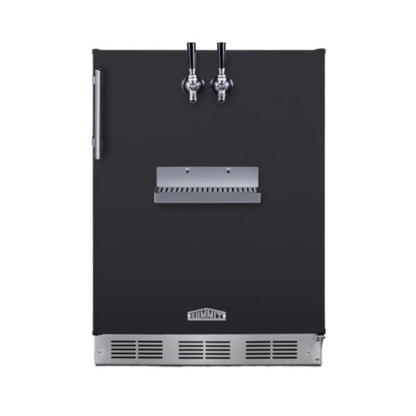 Accucold 24" Wide Front Tap Built-In Cold Brew Coffee Kegerator, ADA-Compliant | Model SBC58BFRTPCFADA - Microscope Marketplace