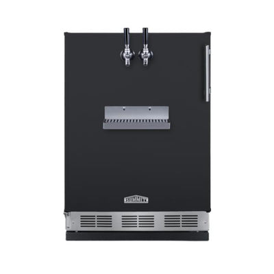 Accucold 24" Wide Front Tap Built-In Beer Kegerator | Model SBC58BFRTPLHD - Microscope Marketplace