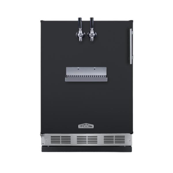 Accucold 24" Wide Front Tap Built-In Beer Kegerator | Model SBC58BFRTPLHD - Microscope Marketplace