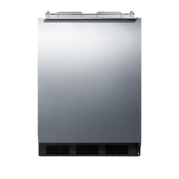 Accucold 24" Wide Built-In Kegerator, ADA Compliant | Model SBC58BLBIADANK - Microscope Marketplace