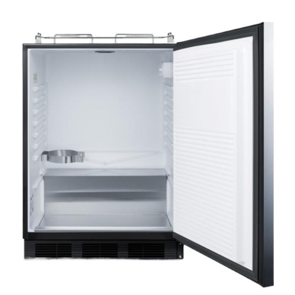 Accucold 24" Wide Built-In Kegerator, ADA Compliant | Model SBC58BLBIADANK - Microscope Marketplace