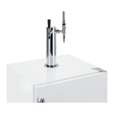 Accucold 24" Wide Built-In Coffee Kegerator, ADA Compliant | Model SBC58WHBIADACMTWIN - Microscope Marketplace