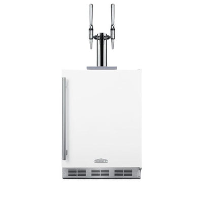 Accucold 24" Wide Built-In Nitro Coffee Kegerator, ADA Compliant | Model SBC58WHBIADANCFTWIN - Microscope Marketplace
