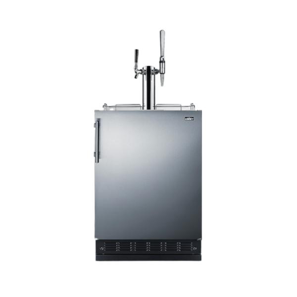 Accucold 24" Wide Cold Brew/Nitro Coffee Kegerator | Model SBC7BRSCM2 - Microscope Marketplace