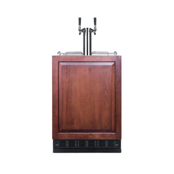 Accucold 24" Wide Beer Kegerator (Panel Not Included) | Model SBC7BRSIF - Microscope Marketplace