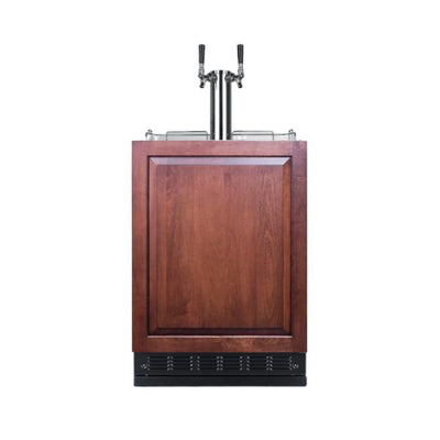 Accucold 24" Wide Cold Brew Coffee Kegerator (Panel Not Included) | Model SBC7BRSIFCF2 - Microscope Marketplace