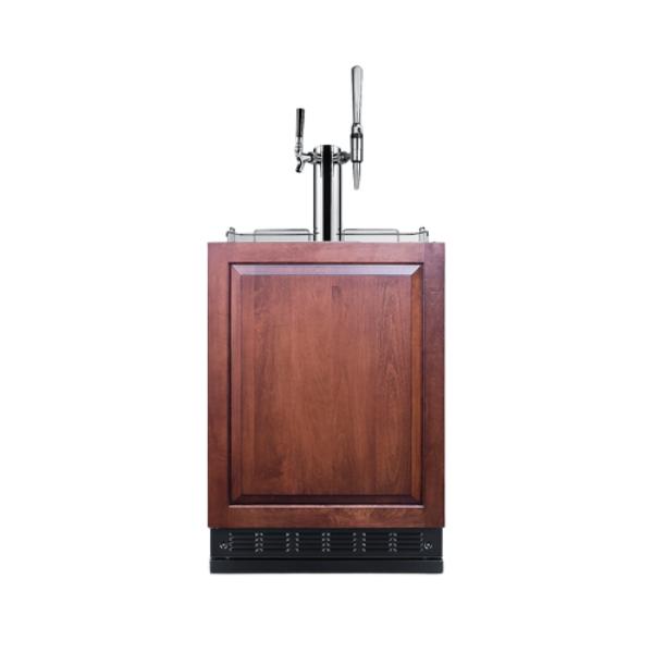 Accucold 24" Wide Cold Brew/Nitro Kegerator (Panel Not Included) | Model SBC7BRSIFCM2LHD - Microscope Marketplace
