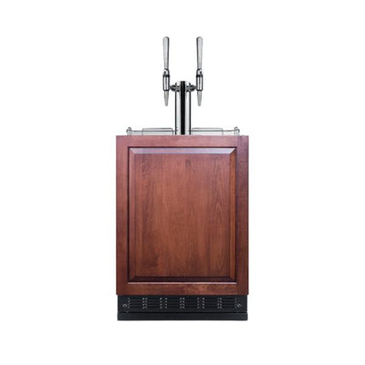 Accucold 24" Wide Nitro Coffee Kegerator (Panel Not Included) | Model SBC7BRSIFNCF2LHD - Microscope Marketplace