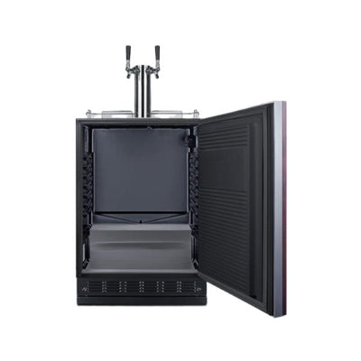 Accucold 24" Wide Wine Kegerator (Panel Not Included) | Model SBC7BRSIFWK2 - Microscope Marketplace