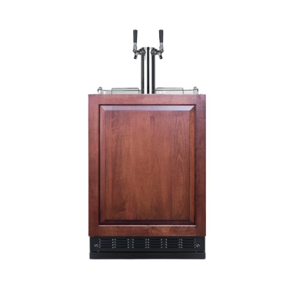 Accucold 24" Wide Wine Kegerator (Panel Not Included) | Model SBC7BRSIFWK2LHD - Microscope Marketplace