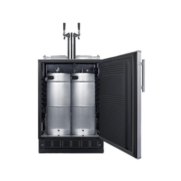 Accucold 24" Wide Wine Kegerator | Model SBC7BRSWK2 - Microscope Marketplace