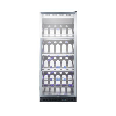 Accucold 24" Wide Single Zone Commercial Wine Cellar | Model SCR1156CHCSS - Microscope Marketplace