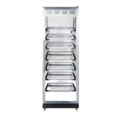 Accucold 24" Wide Mini Reach-In Beverage Center with Dolly | Model SCR1401RI - Microscope Marketplace