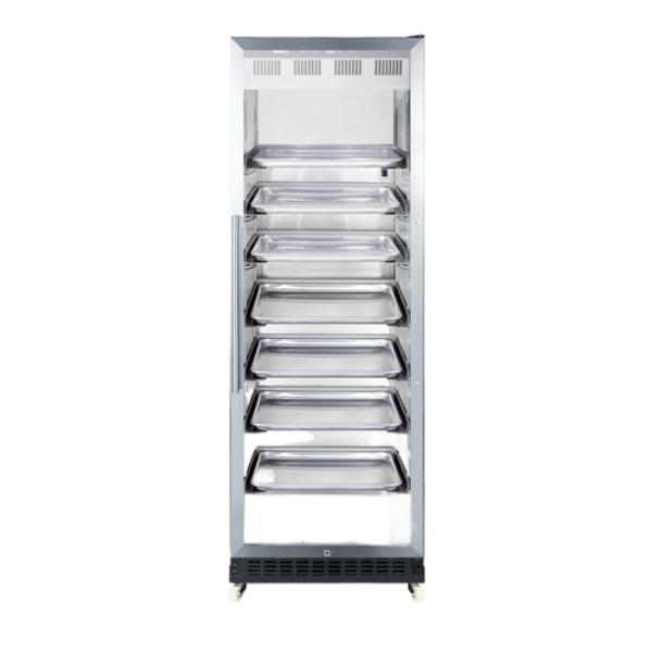 Accucold 24" Wide Mini Reach-In Beverage Center with Dolly | Model SCR1401RI - Microscope Marketplace