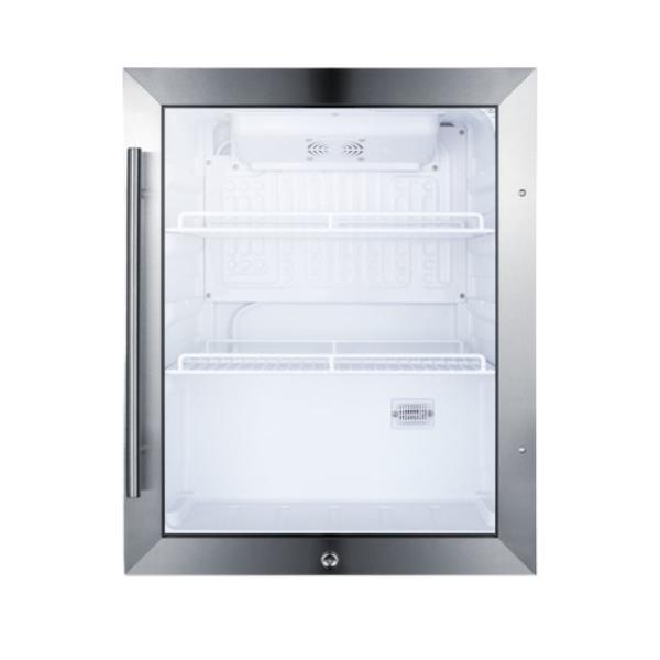 Accucold Compact Beverage Center | Model SCR314LCSS - Microscope Marketplace