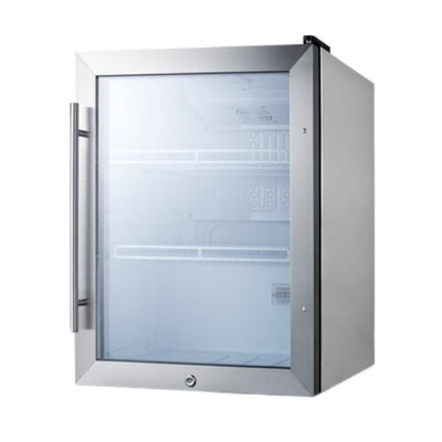 Accucold Compact Beverage Center | Model SCR314LCSS - Microscope Marketplace