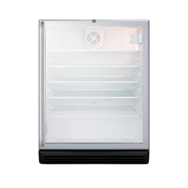 Accucold 24" Wide Built-In Beverage Center, ADA Compliant | Model SCR600BGLBISHADA - Microscope Marketplace